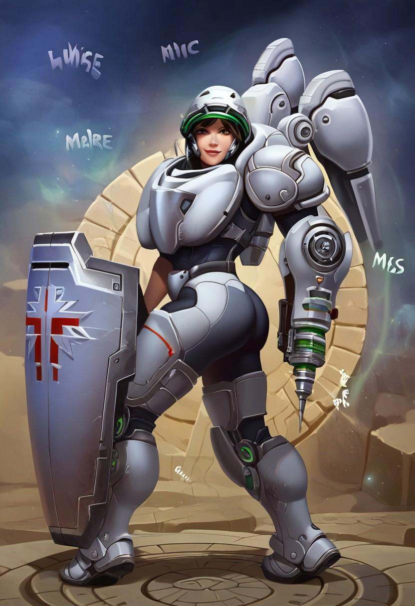 Lt.Morales,  1girl,  solo on Tensor.Art