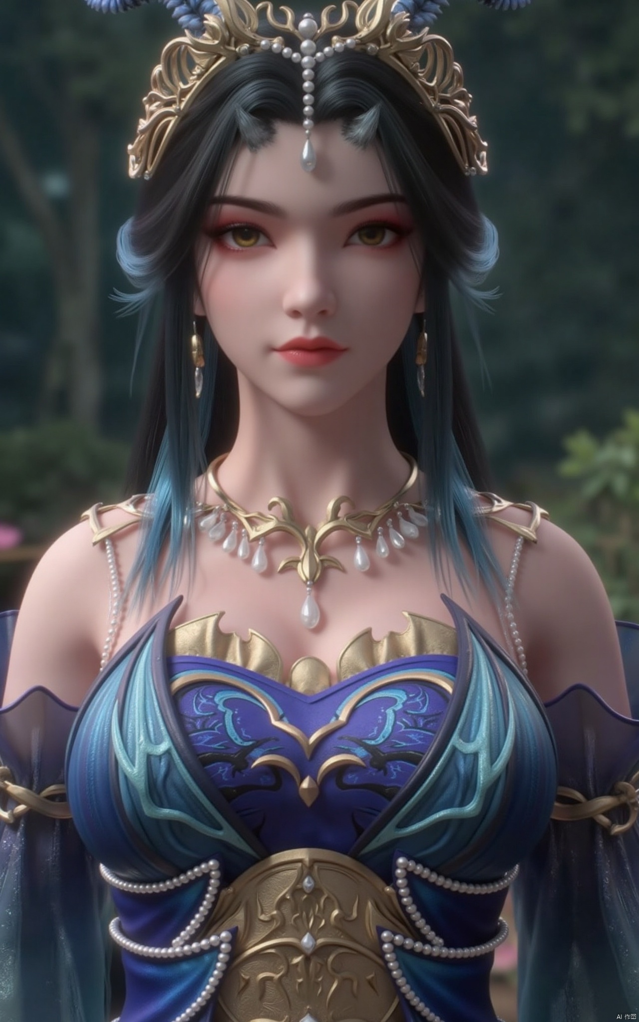 masterpiece,(best quality),official art, (1girl), (solo), ((looking_at_viewer)),(huge breasts:2.39),(full breasts:1.99),Xzhaoliner,(Lotus pond, lotus:1.52),Xruoshui,Xlongnv,Xbaiyijun,XyunluoH,XyunluoX,Xyiwenjun