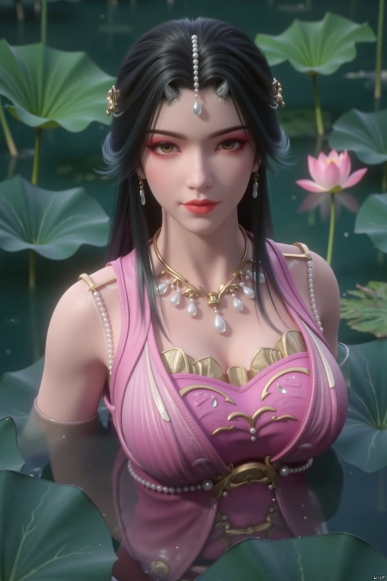 masterpiece,(best quality),official art, (1girl), (solo), ((looking_at_viewer)),(huge breasts:2.69),(full breasts:1.99),Xzhaoliner,(Lotus pond, lotus:1.52)
,Xxuner,XningyudieX,Xsulingyun,Xtianqiong,XyunluoX,XxiaobaiYZ,Xcaoying,Xyaochishennv,Xlimuwanx,Xliuyue,Xwangliaoyi,Xlanlinge,Xlongnv,Xbaiyijun
