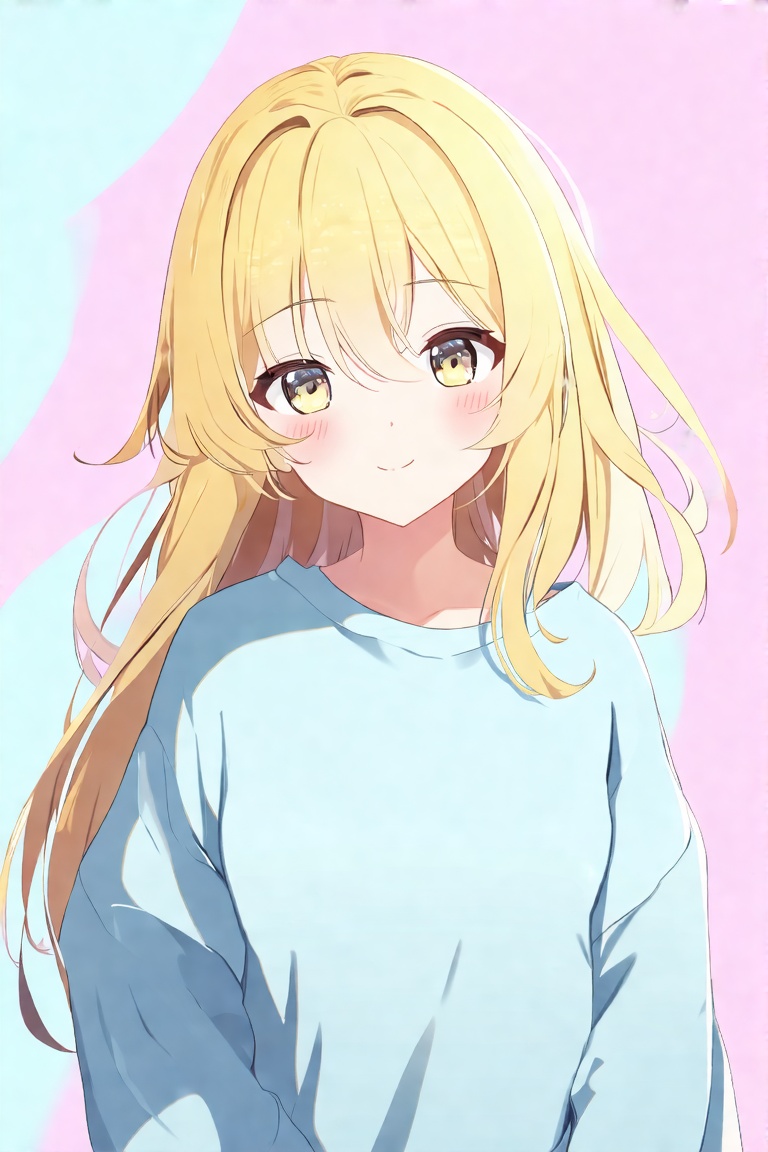 Anime_style_14,  1girl,  blonde hair on Tensor.Art