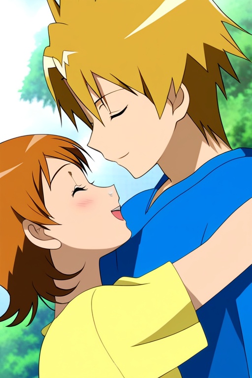 digimon_adventure,  yamato_ishida,  matt_ishida on Tensor.Art