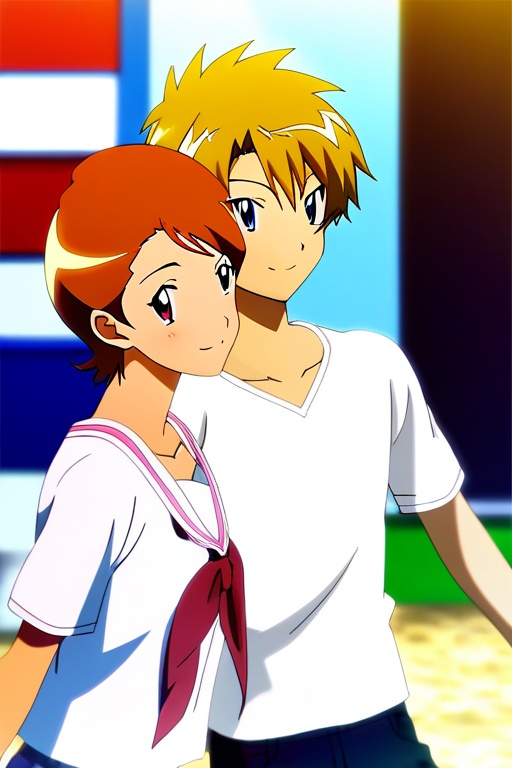 digimon_adventure,  yamato_ishida,  matt_ishida on Tensor.Art