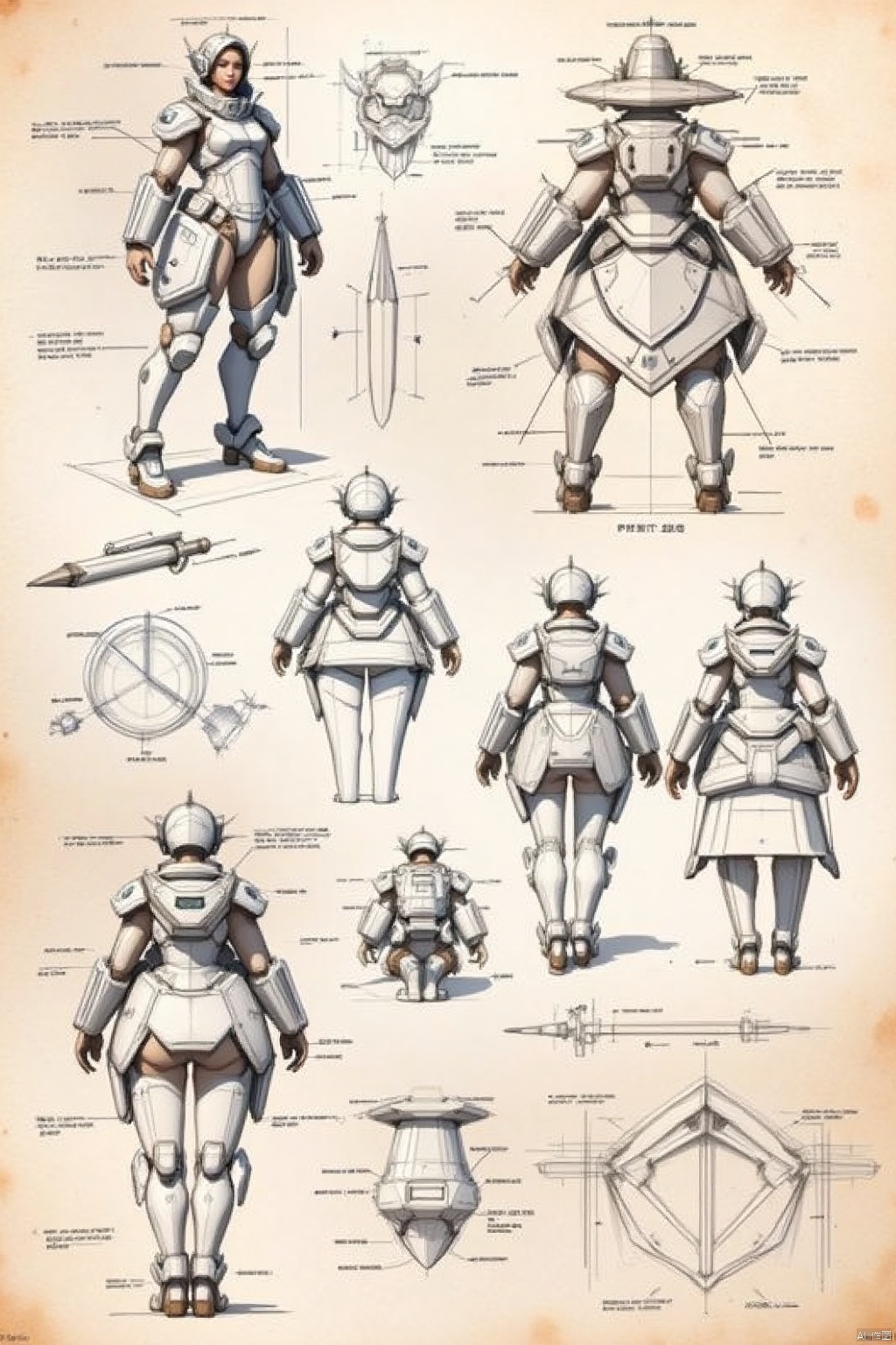 Design sketches,