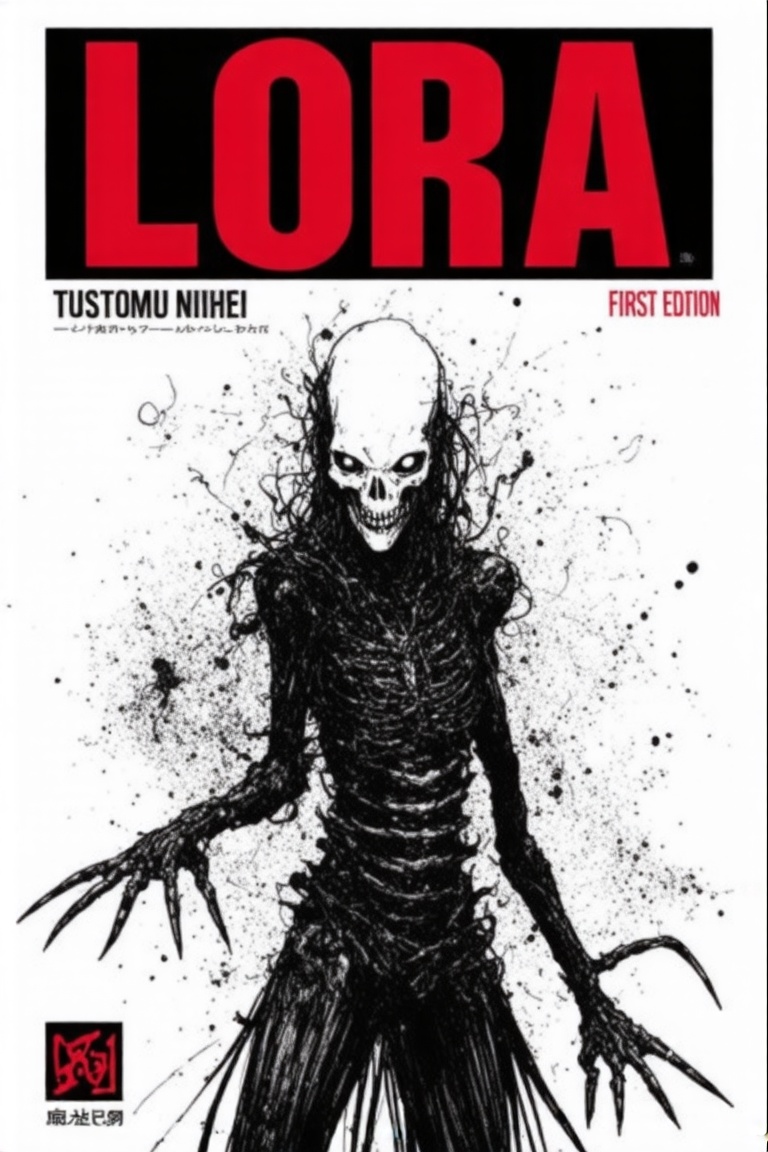 This monochrome manga by tsutomu nihei is a highly detailed manga by tsutomu nihei The image is a digital illustration for...