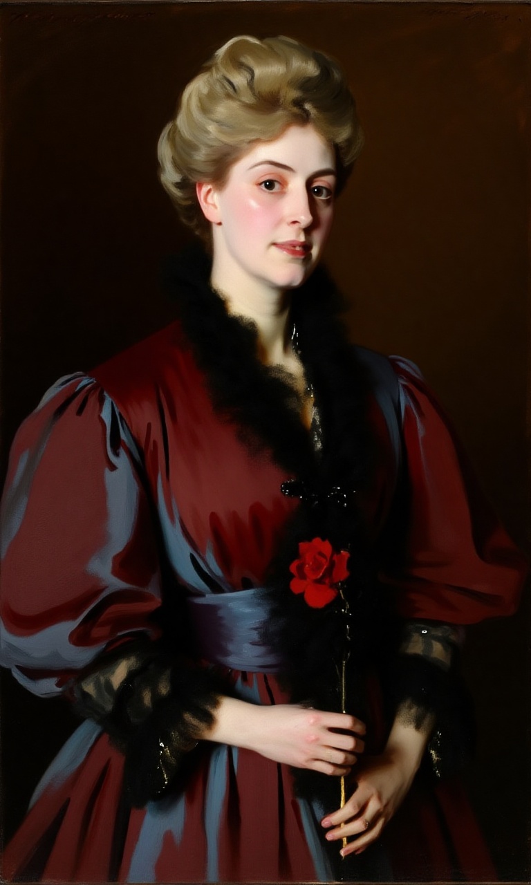 sargent_x,  oil painting style,  1800s on Tensor.Art