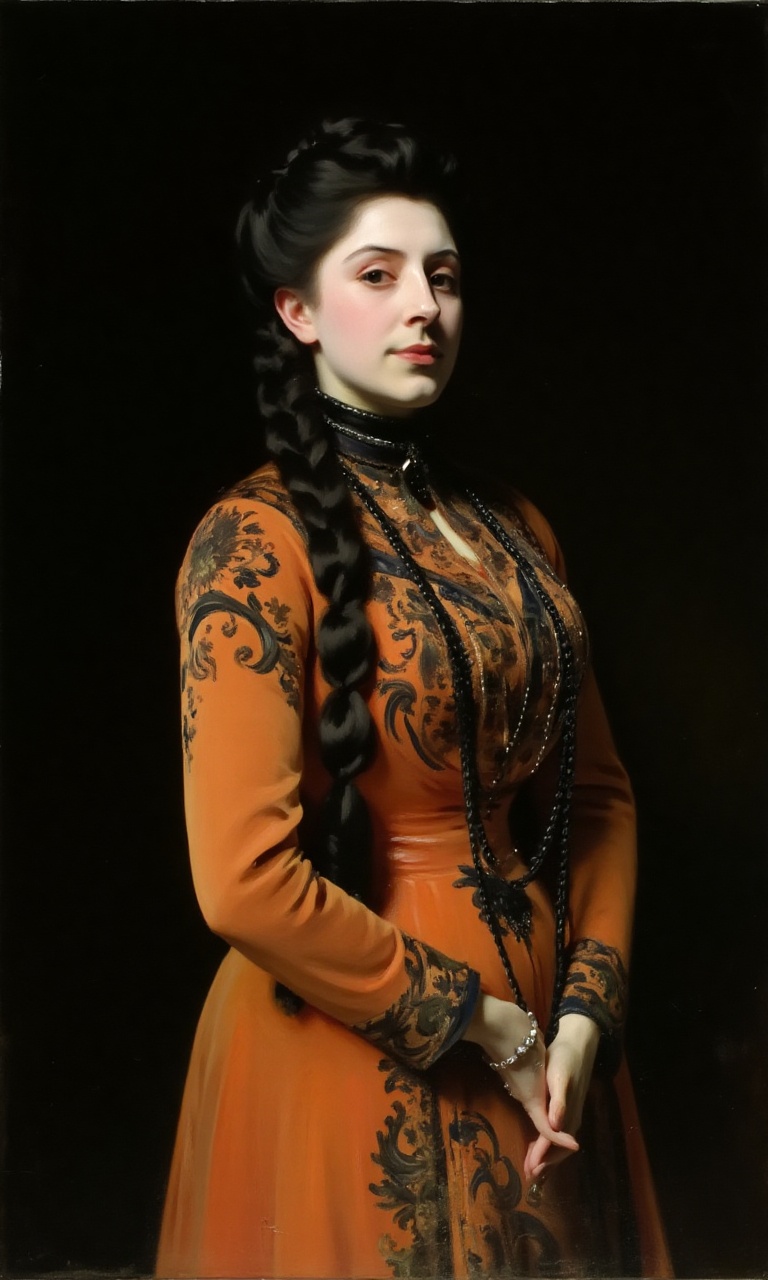 sargent_x,  oil painting style,  1800s on Tensor.Art