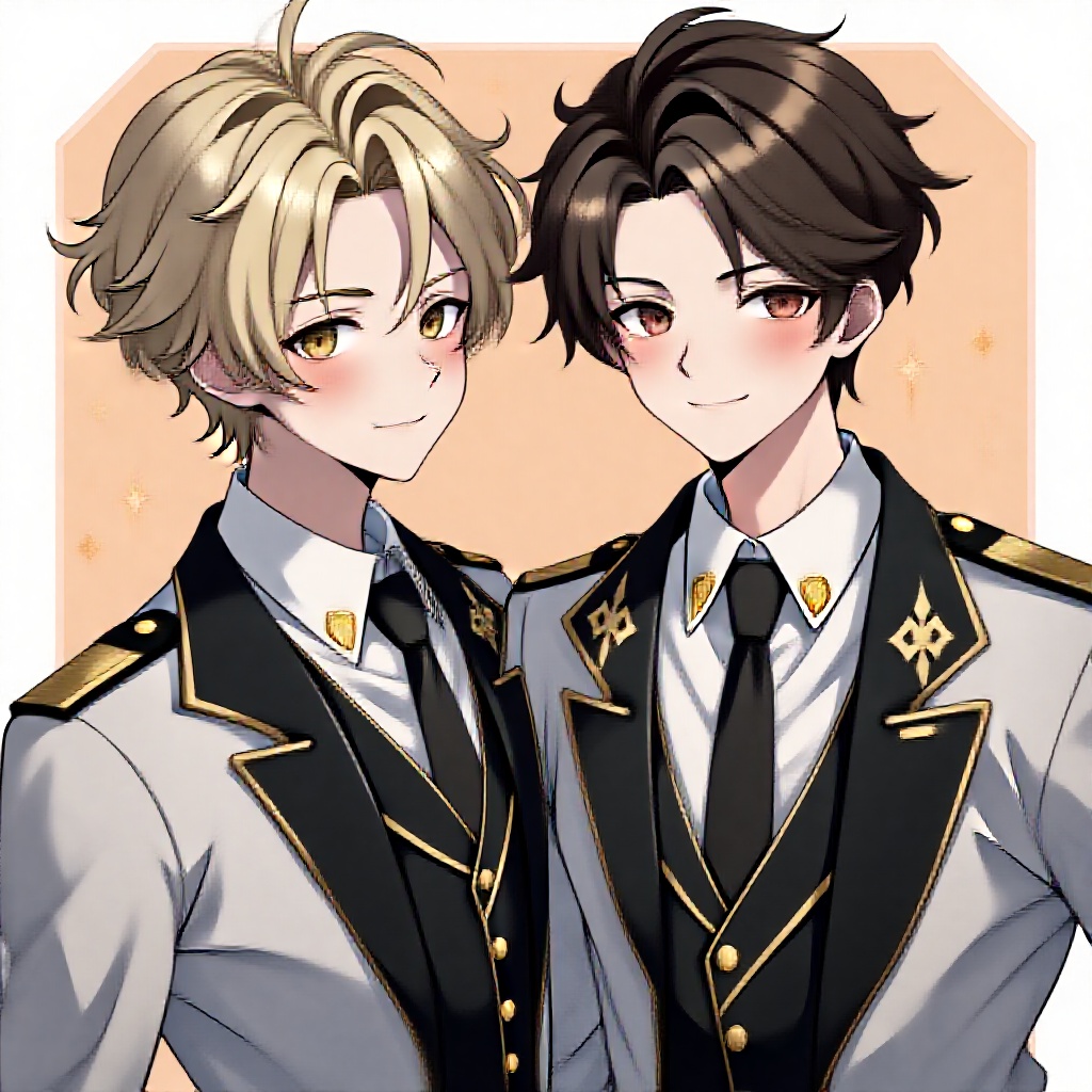 cute boys,  uniform on Tensor.Art