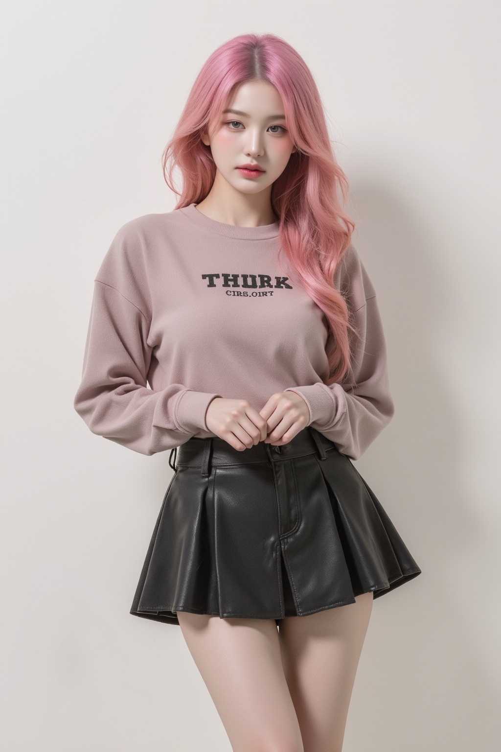 1girl,  thigh up body,  hairstyle on Tensor.Art