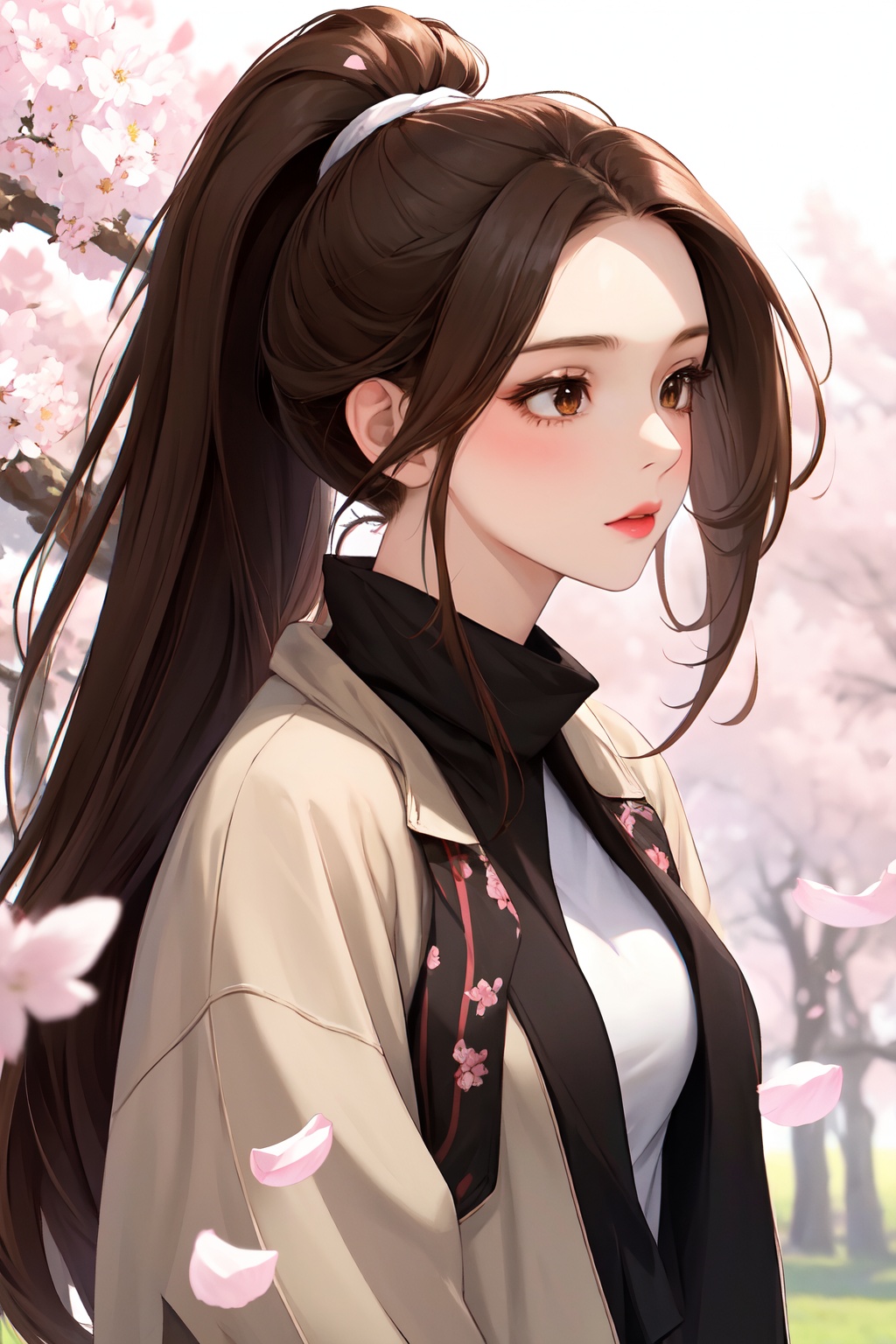 1girl,  alternate costume,  brown eyes on Tensor.Art