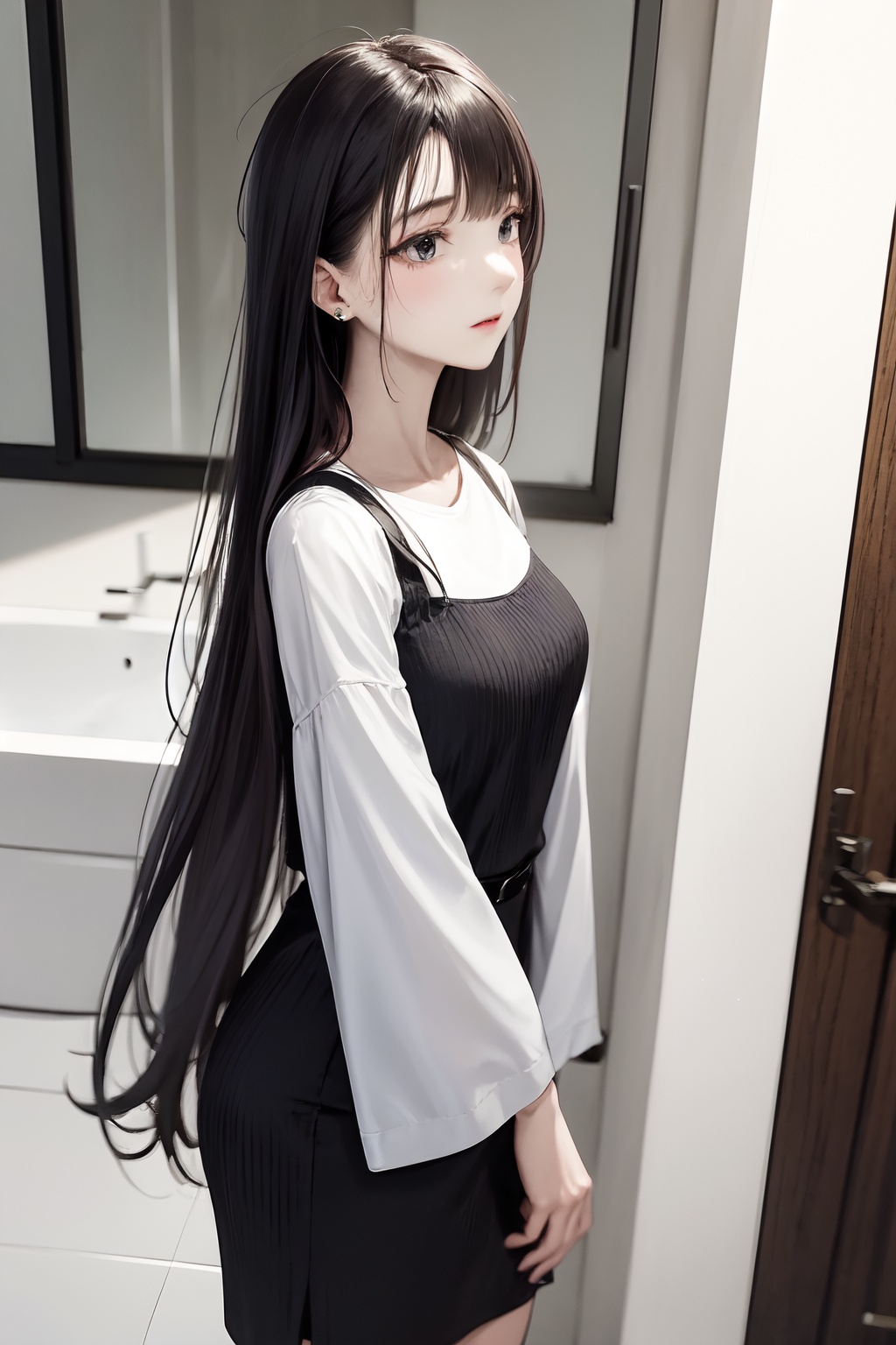 1girl,  solo,  long_hair on Tensor.Art