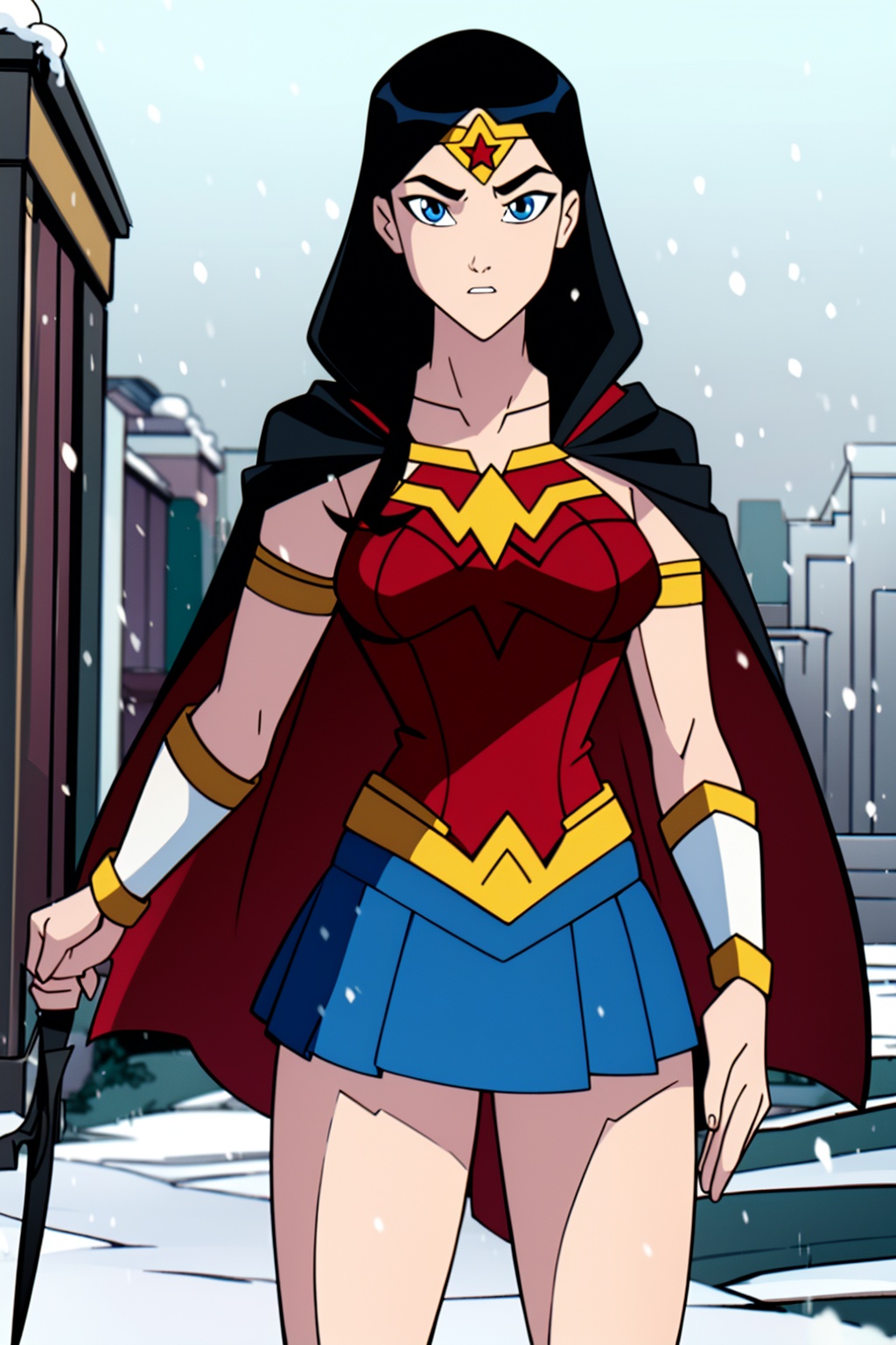 jim lee,  1girl,  wonder woman on Tensor.Art
