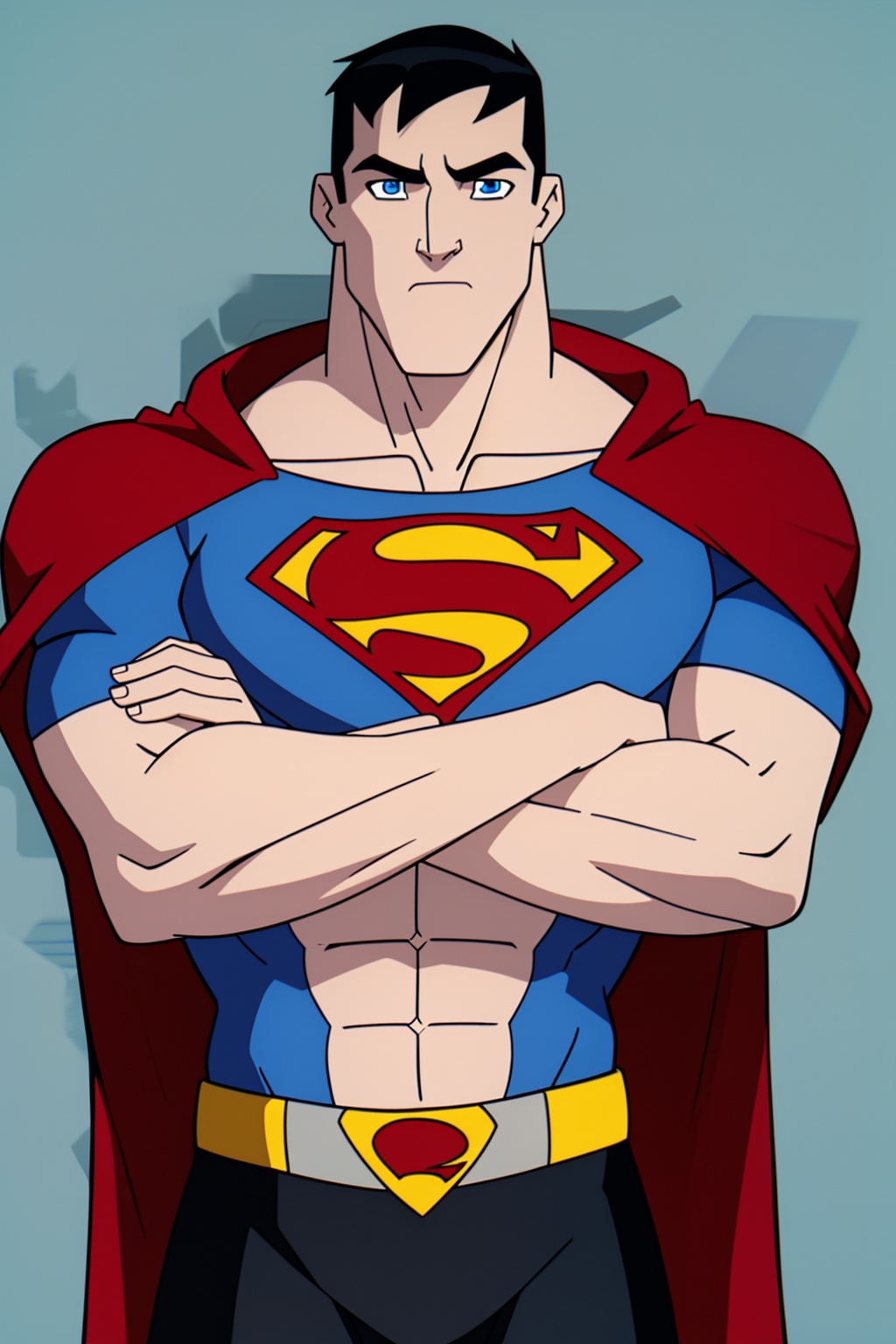 1boy,  superman abs,  bara on Tensor.Art