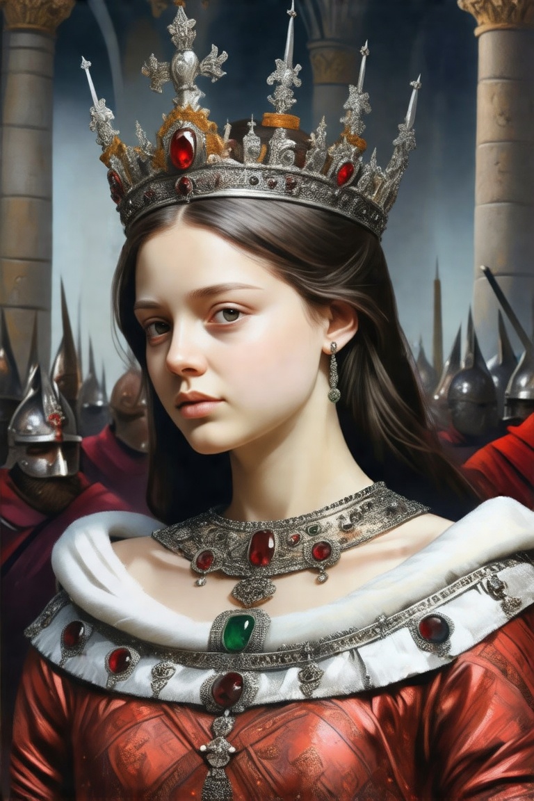 masterpiece,  realistic,  girl queen on Tensor.Art