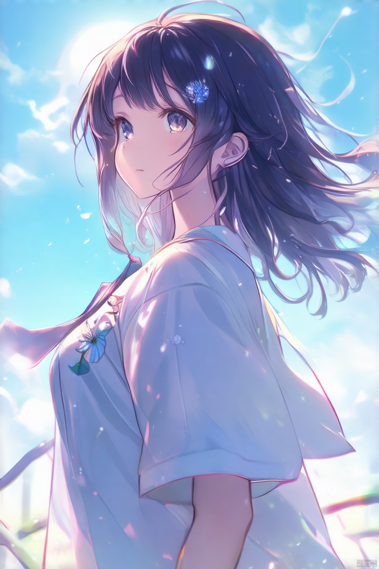 a girl. ani