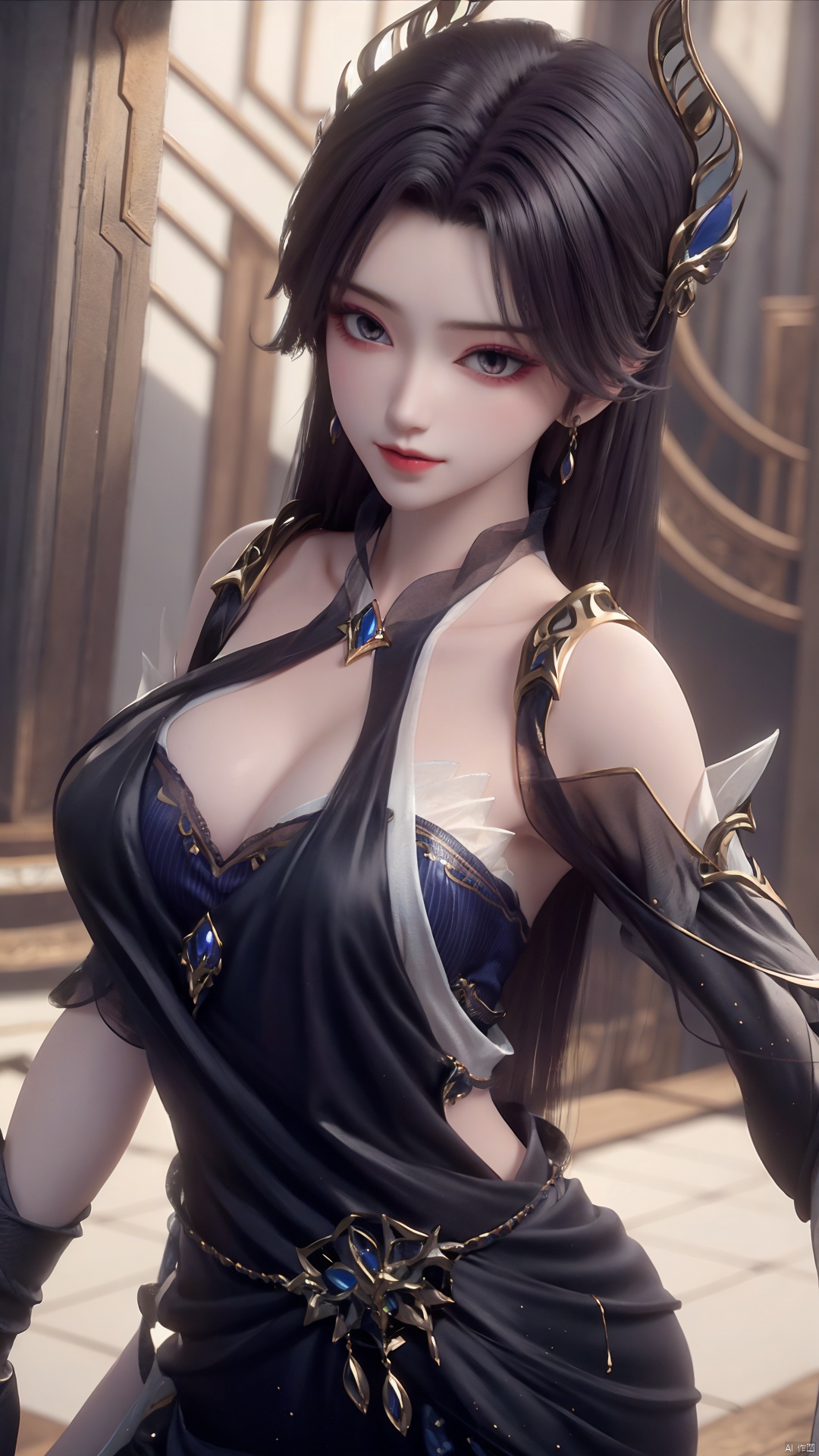 1girl,  gloves,  dress by Tim_Yi on Tensor.Art