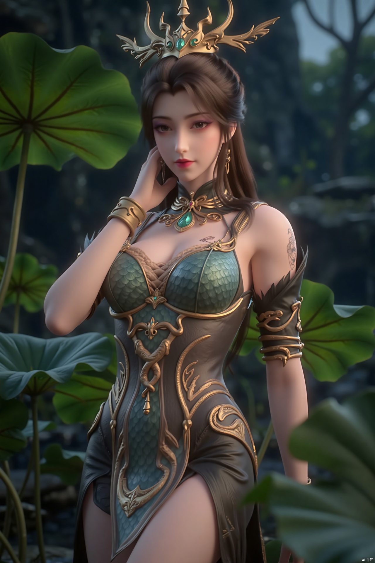 masterpiece,(best quality),official art, (1girl), (solo), ((looking_at_viewer)),(huge breasts:2.69),(full breasts:1.99),Xzhaoliner,(Lotus pond, lotus:1.52)
,Xxuner,XningyudieX,Xsulingyun,Xtianqiong,XyunluoX,XxiaobaiYZ,Xcaoying,Xyaochishennv,Xlimuwanx,Xliuyue,Xwangliaoyi,Xlanlinge