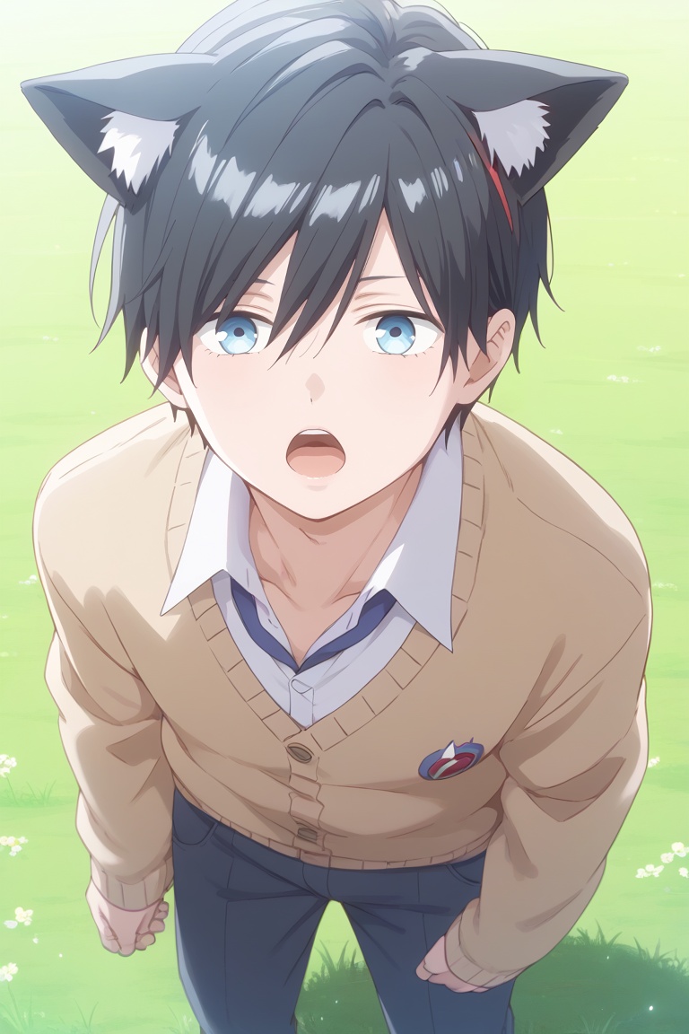 1boy,  solo,  male focus on Tensor.Art