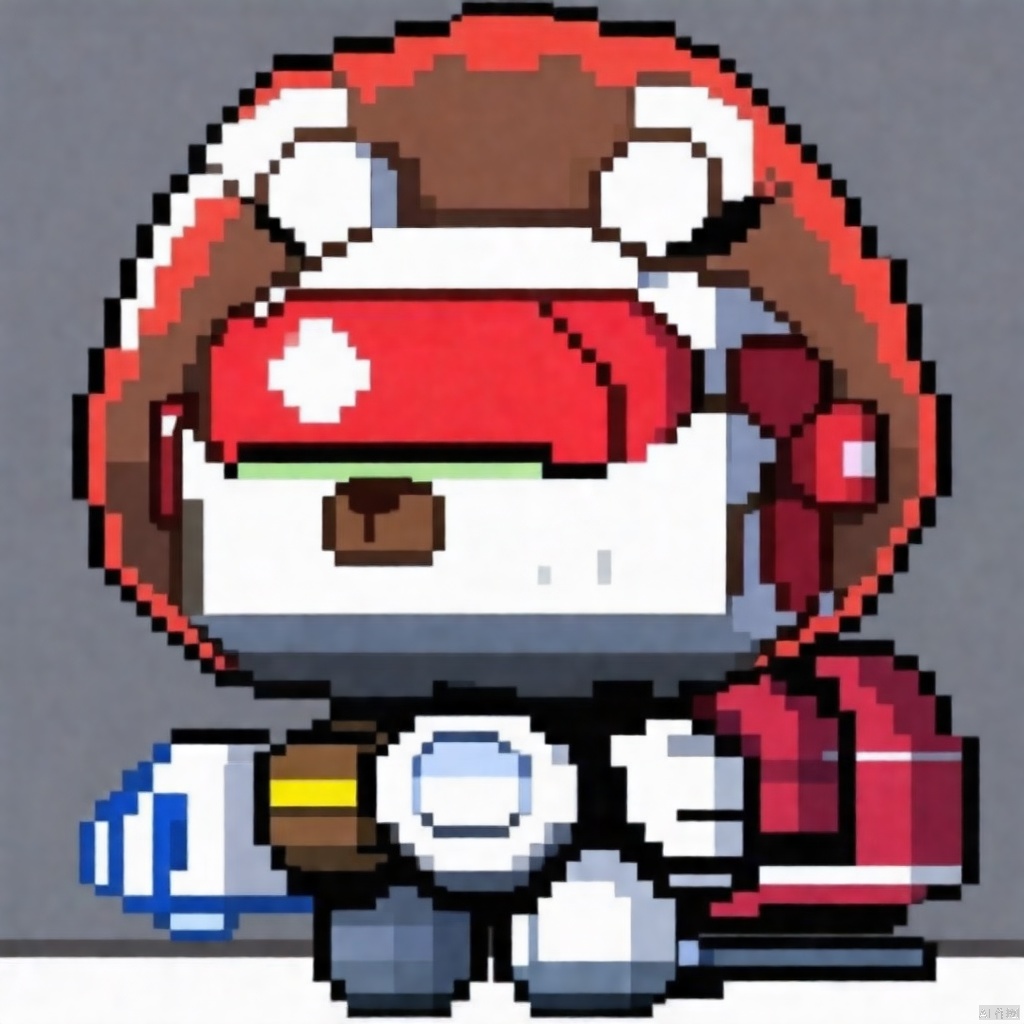 1 supercute bear wear a origami gundam armor,fur,cooi