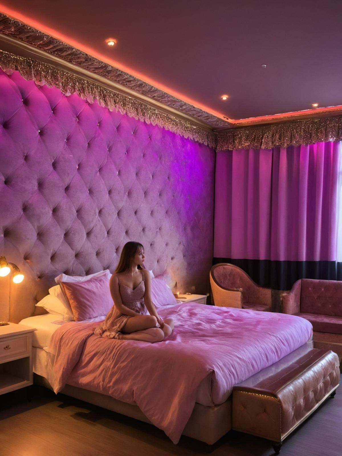 ((Love Hotel)),  ((dramatic lighting)),  Masterpiece on Tensor.Art