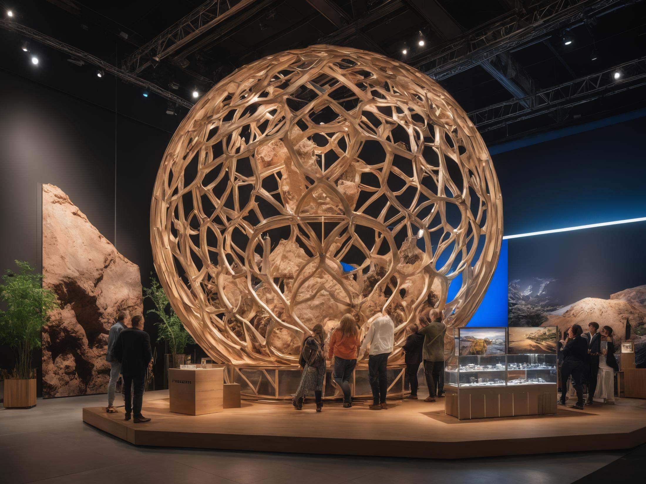((Exhibition Stand)),  building,  masterpiece on Tensor.Art