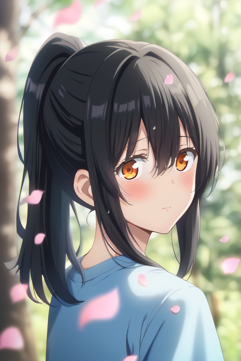 Visual Anime,  1girl,  solo on Tensor.Art