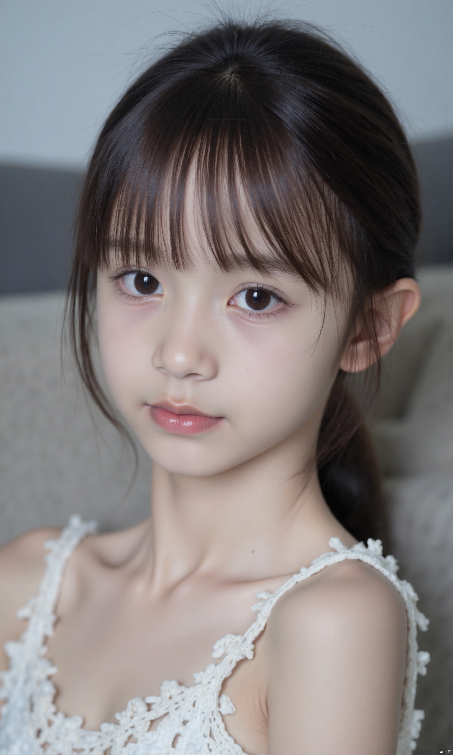 A young girl 