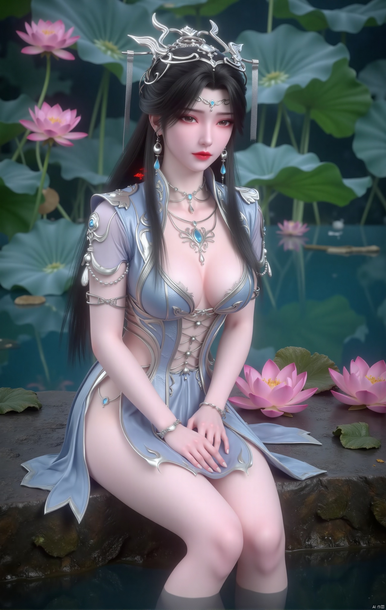 masterpiece,  1girl,  black hair on Tensor.Art