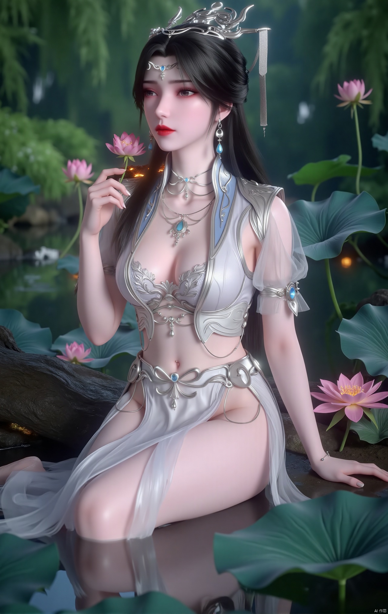 masterpiece,  1girl,  black hair on Tensor.Art