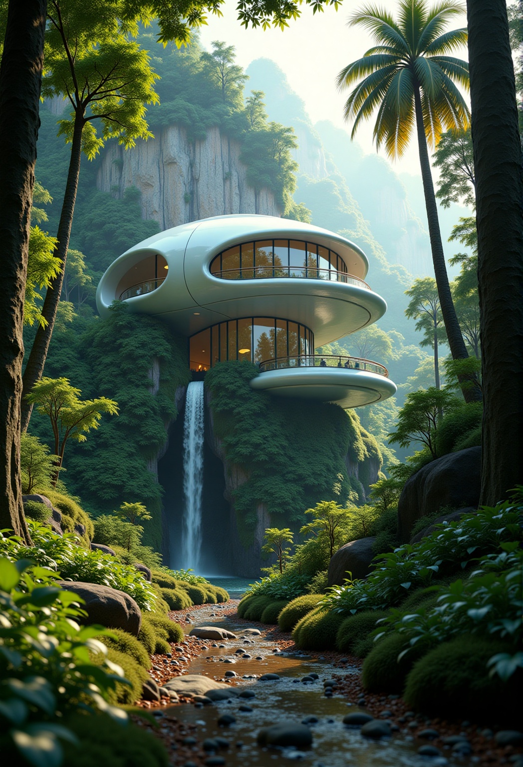 Photo real of a forest ,  tree ,  future on Tensor.Art