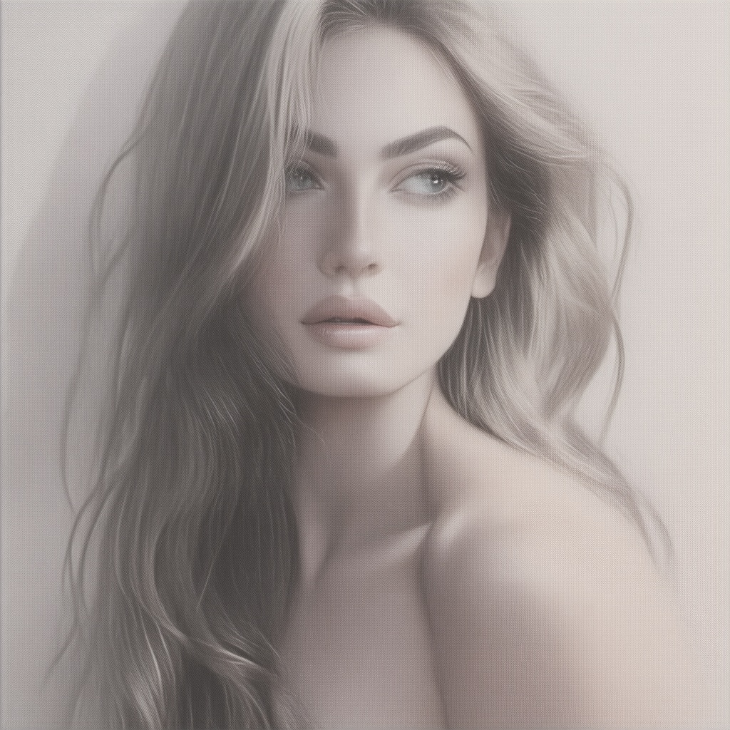 create a portrait of a beautiful female on Tensor.Art