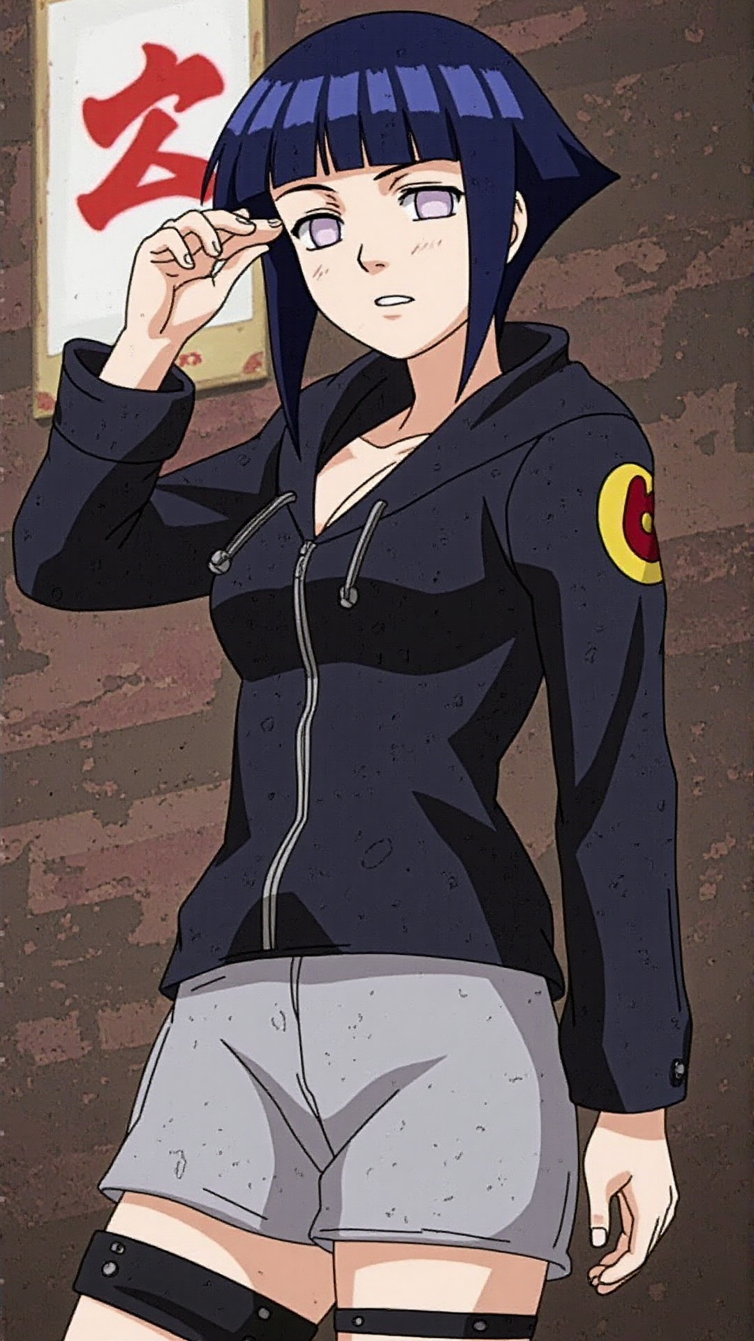 Sexy hyuuga Hinata,  anime girl,  colour full on Tensor.Art