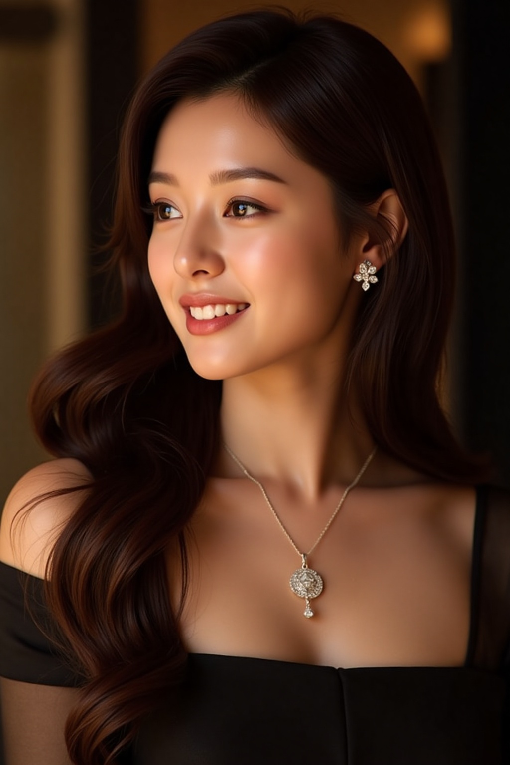 A Beautiful young Asian woman,  24yo,  solo on Tensor.Art
