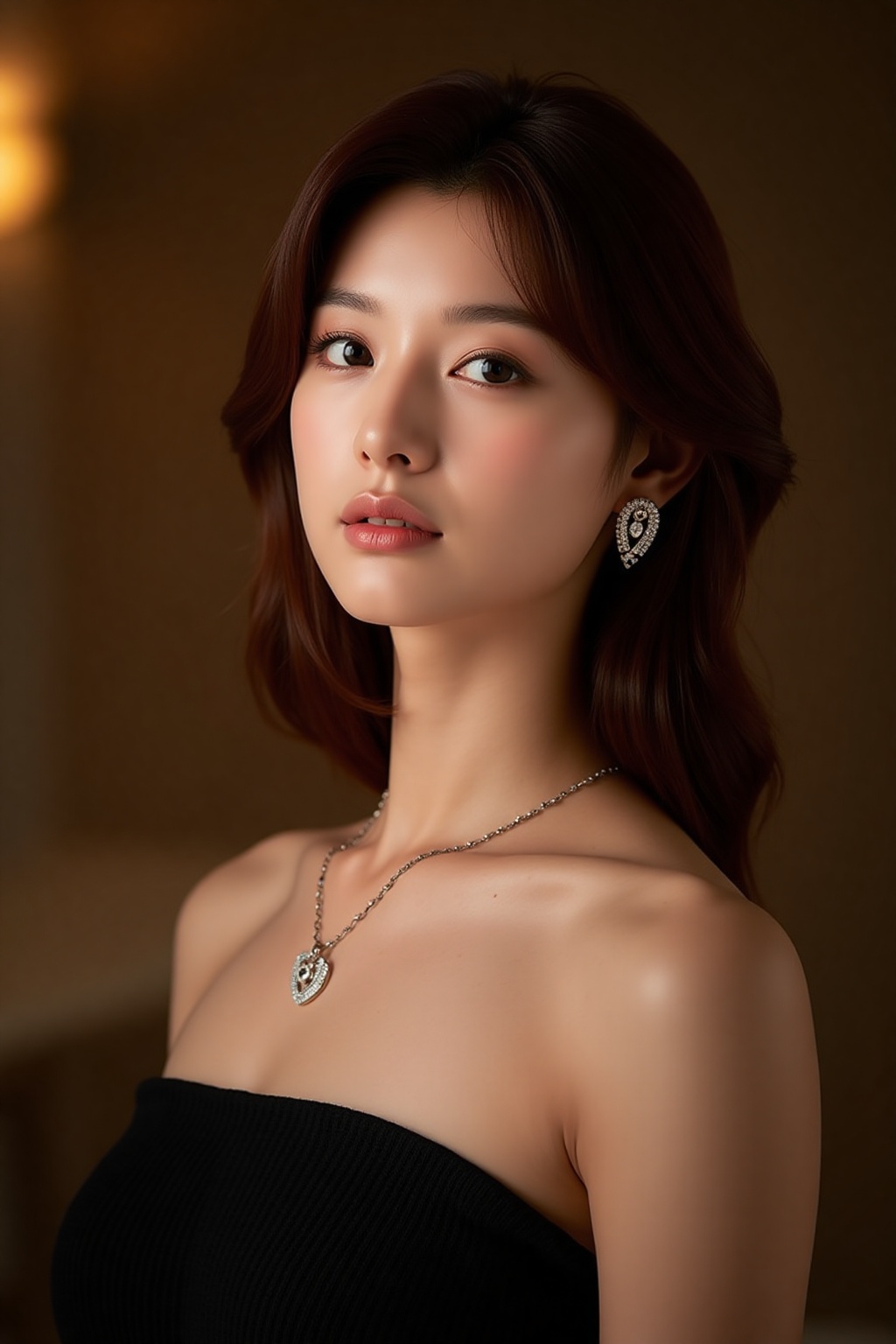 A Beautiful young Asian woman,  24yo,  solo on Tensor.Art