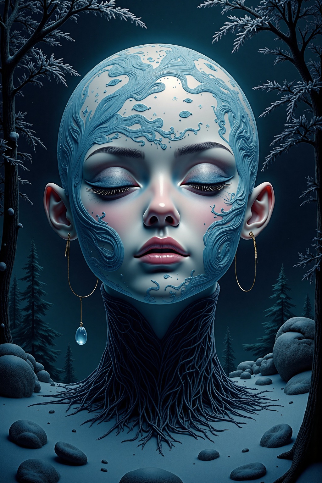 1girl,  [ and and ::3],  surrealism art on Tensor.Art