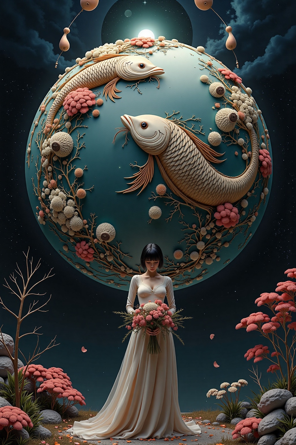 1girl,  [ and and ::3],  surrealism art on Tensor.Art