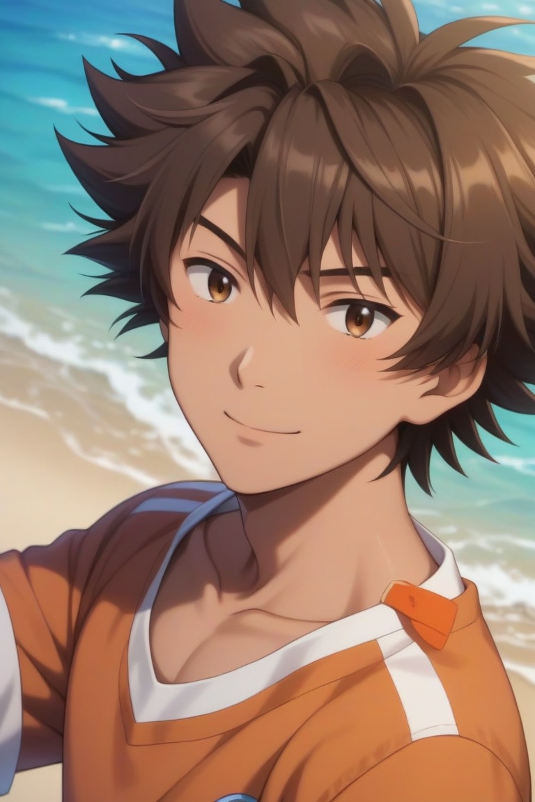 digimon_adventure,  taichi_yagami,  tai_kamiya : (RAW Photo on Tensor.Art