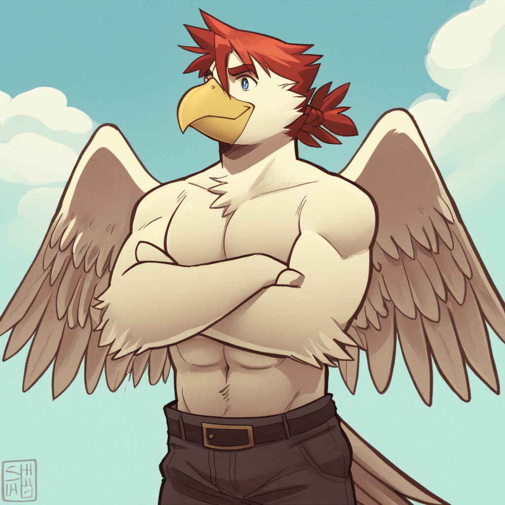 sanderthecat,  accipitriform,  avian on Tensor.Art