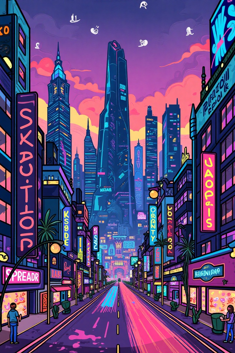 wdw,  vector_art,  doodle on Tensor.Art