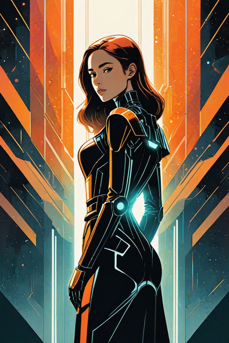 dark,  eerie,  futuristic on Tensor.Art