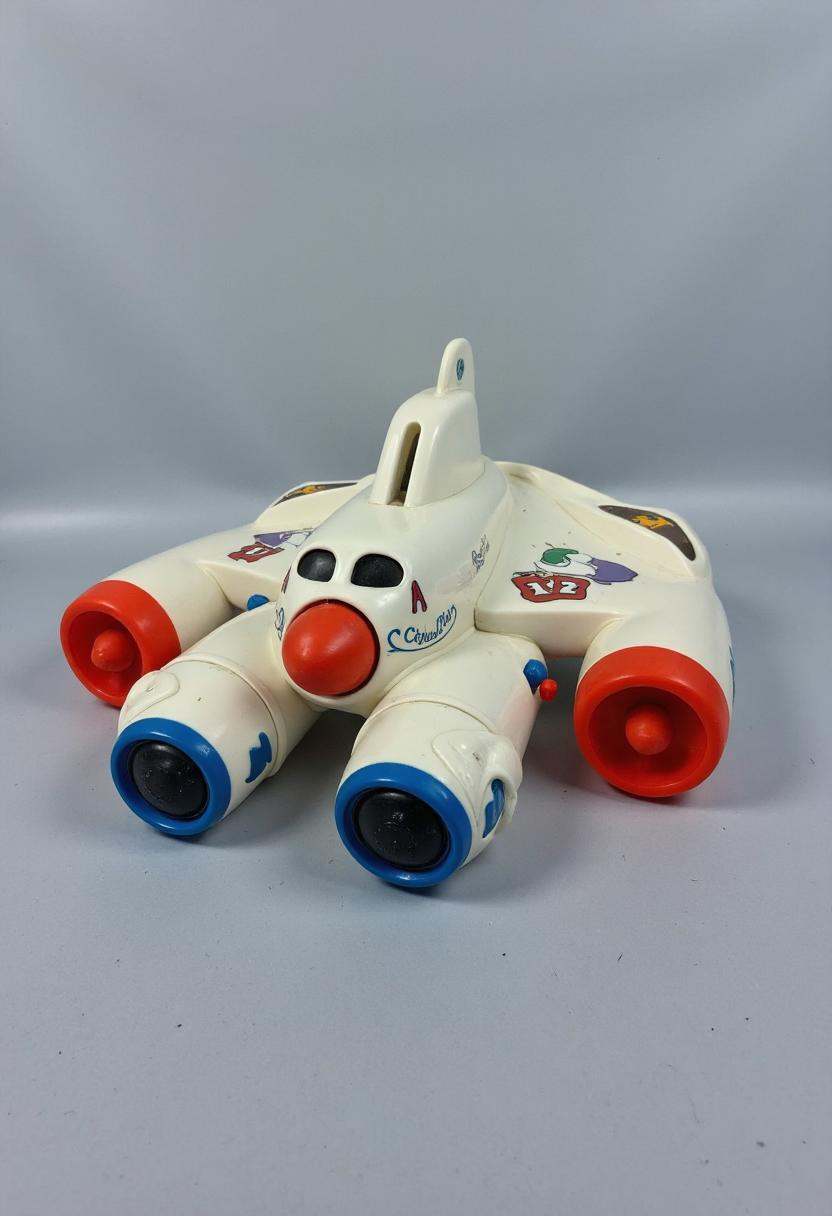 80s fisher price version of a Boeing B-29 Superfortress,  FP80S style,  fisher price 80s style on Tensor.Art
