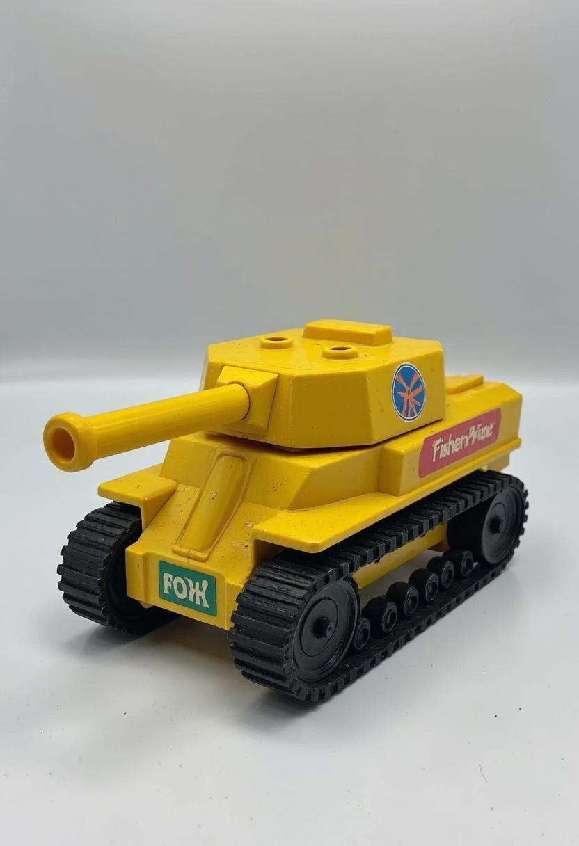 80s fisher price version of a ww2 panzer ****,  FP80S style,  fisher price 80s style on Tensor.Art