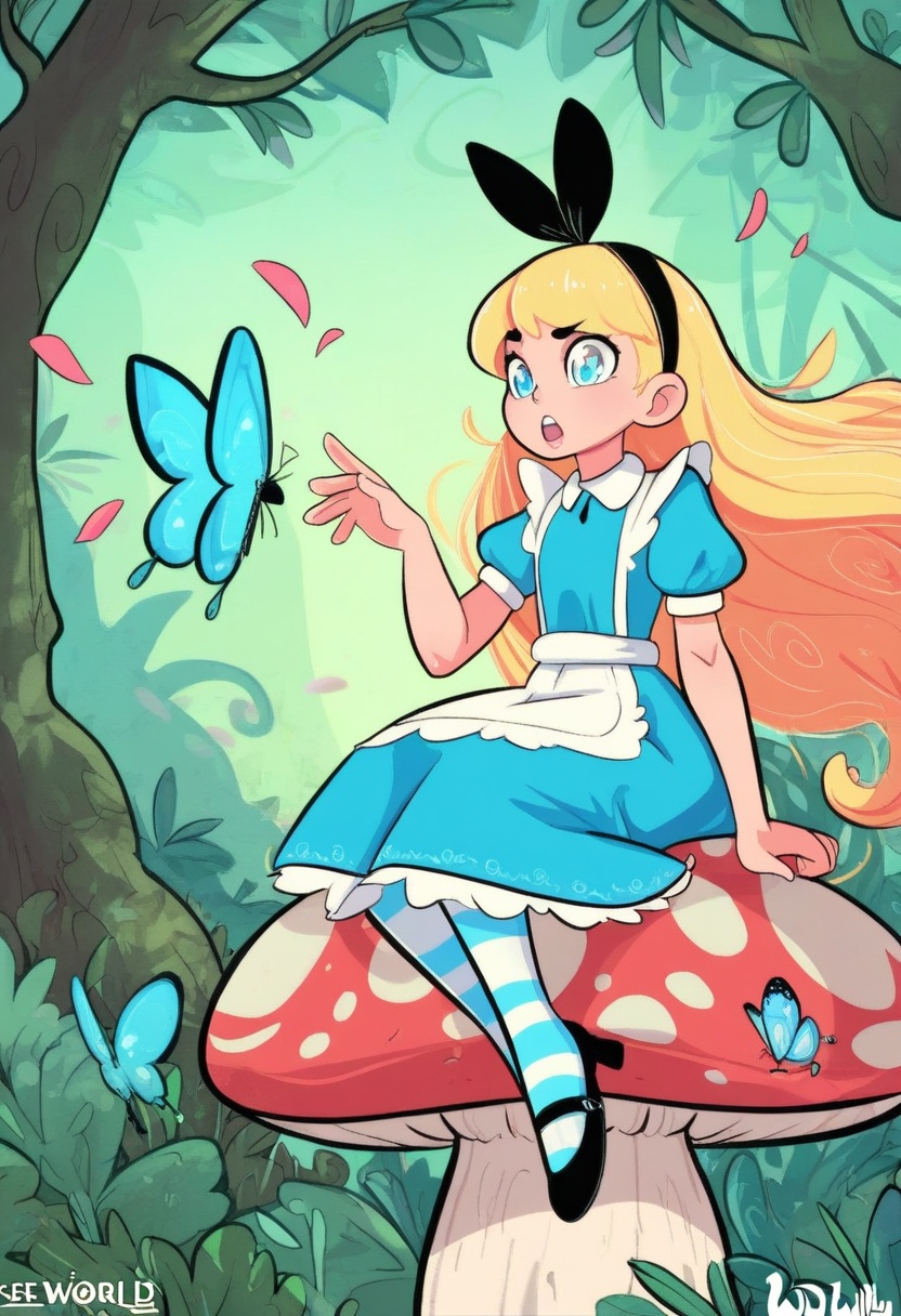 wdw,  1girl,  Alice on Tensor.Art