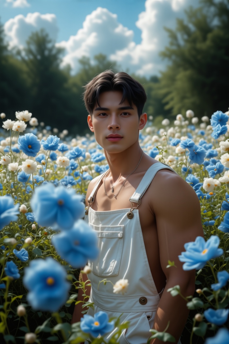 a very handsome prince,  solo,  looking at viewer on Tensor.Art