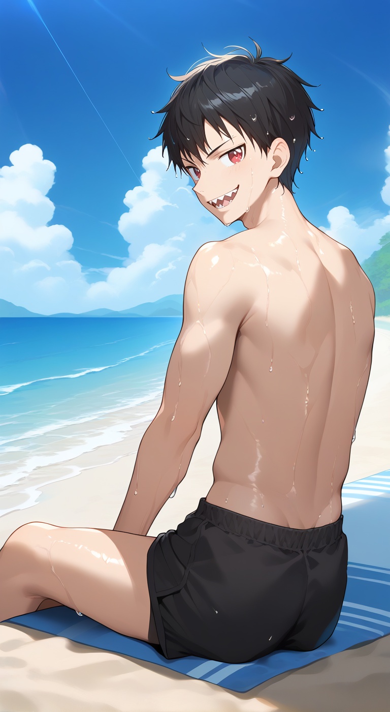 1boy,  male focus,  solo on Tensor.Art
