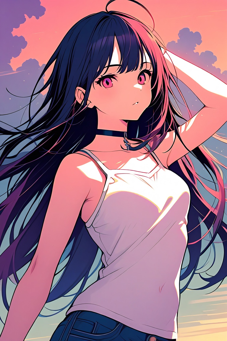 1girl,  solo,  looking at viewer on Tensor.Art