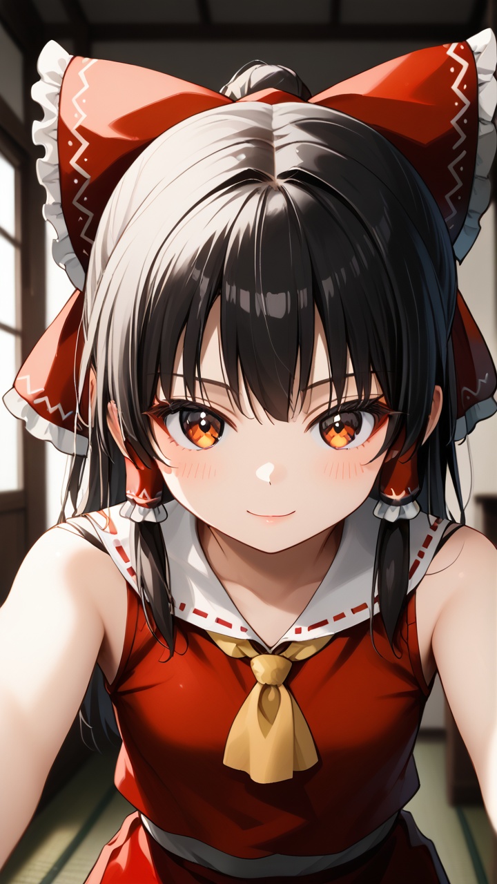 Reimu Hakurei,  Shoulders,  Arms on Tensor.Art
