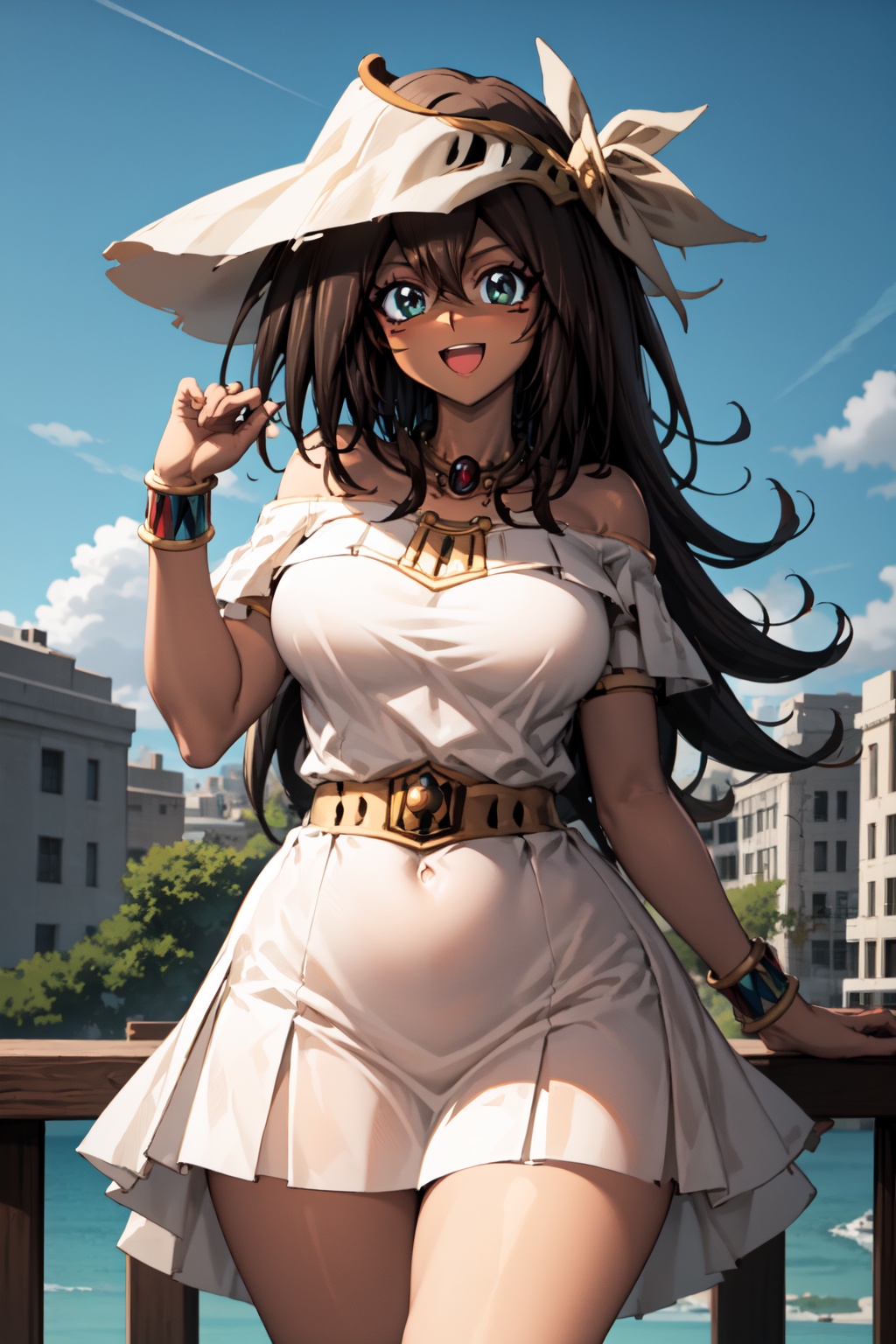 mana_yugioh,  1girl, on Tensor.Art