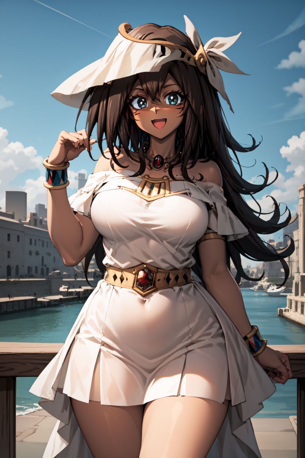 mana_yugioh,  1girl, on Tensor.Art