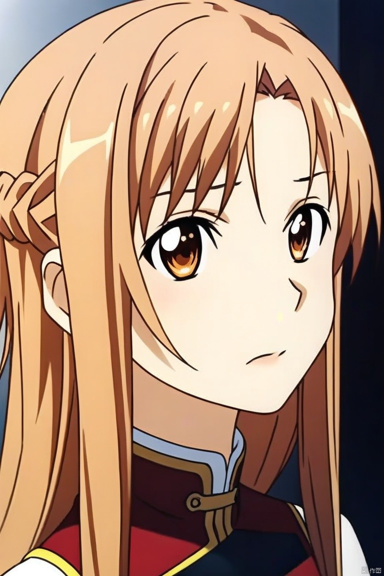 A 1girl with yellow long hair, dressed in Asuna's student uniform, captured in a dynamic pose. The scene features light and shadow texture, creating a three-dimensional and layered effect with rich details. Rendered in 8K resolution, the image blends 2.5D CG with semi-realistic photos, showcasing a high level of realism and depth.