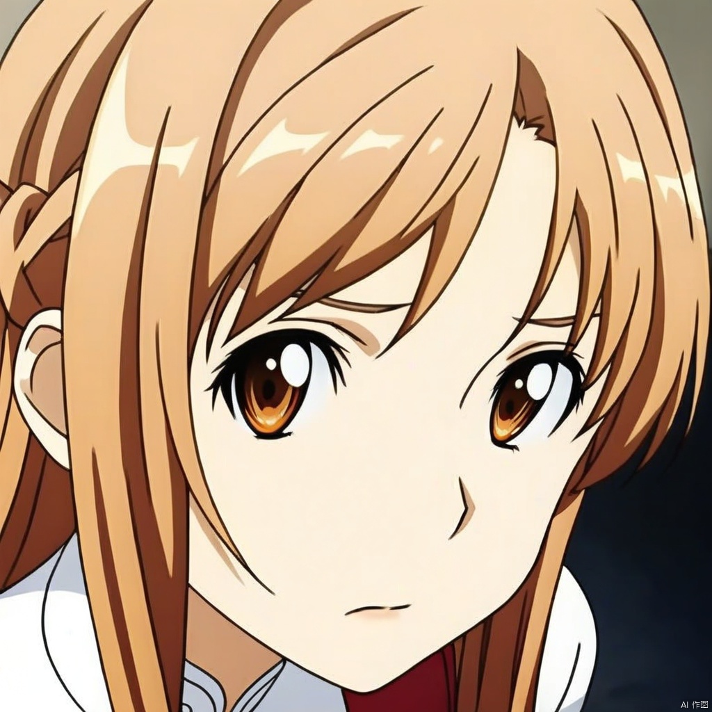 A 1girl with yellow long hair, dressed in Asuna's student uniform, captured in a dynamic pose. The scene features light and shadow texture, creating a three-dimensional and layered effect with rich details. Rendered in 8K resolution, the image blends 2.5D CG with semi-realistic photos, showcasing a high level of realism and depth.